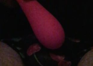 Rubbing my cock like a clit and cumming on myself