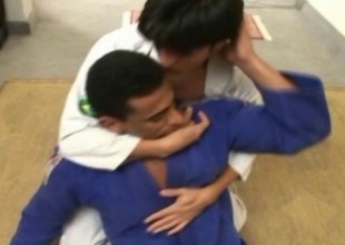 Karate tutor anal fuck his student